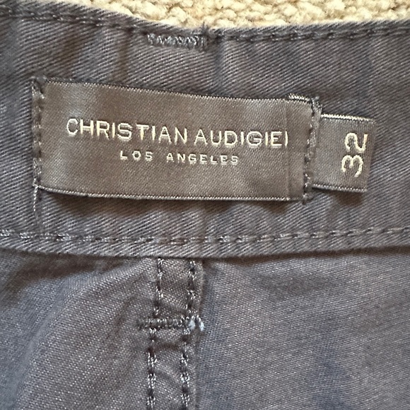 Christian Audiggier Men's Gray Pants in Excellent Condition - Picture 2 of 10